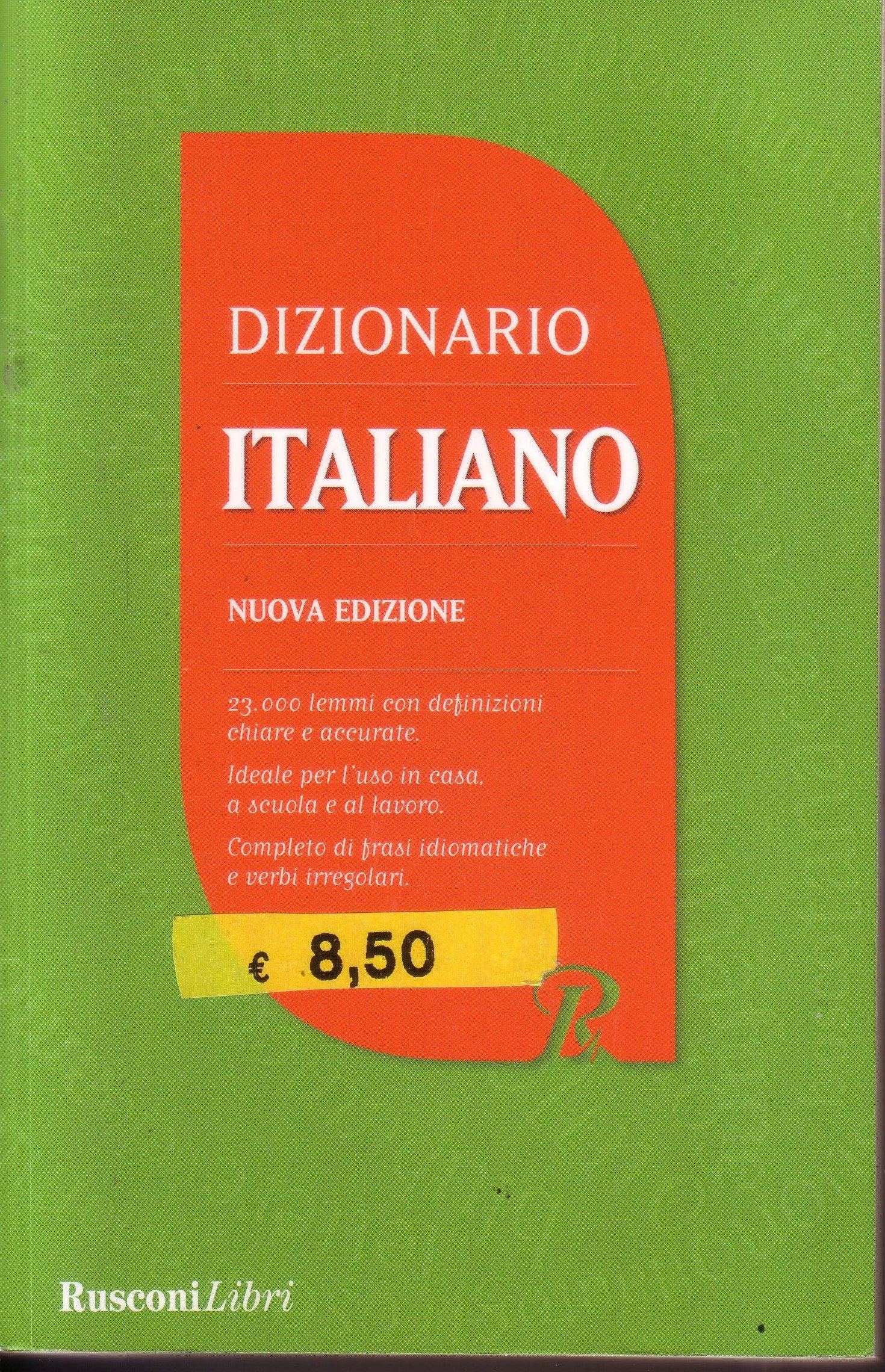 Dizionario Italiano book