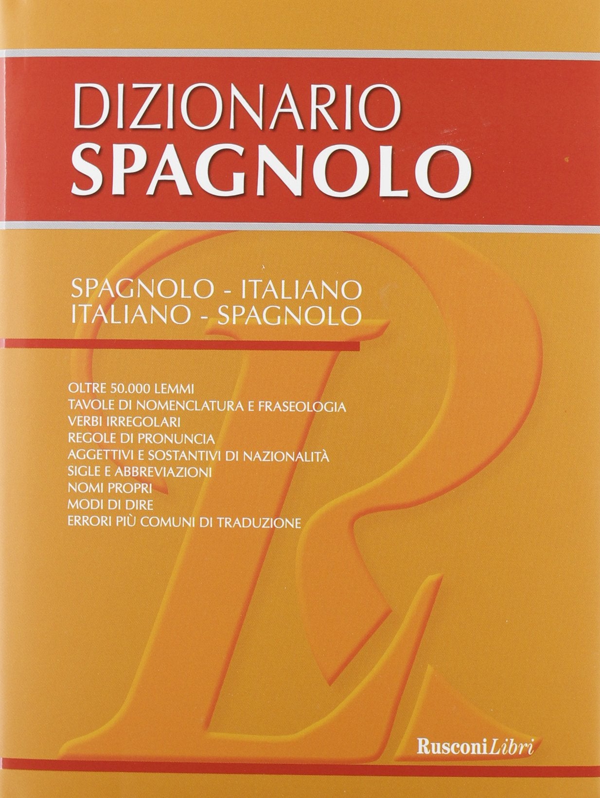 Dizionario spagnolo. Spagnolo-italiano, italiano-spagnolo Foreign Languages ​​& Dictionaries