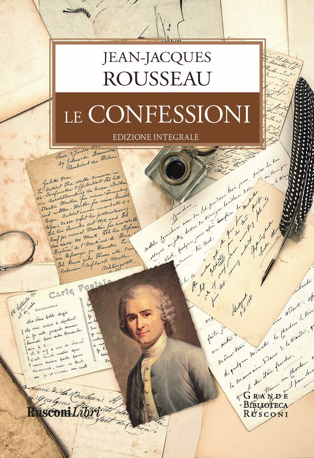 Le confessioni. Ediz. integrale (Grande biblioteca Rusconi) Philosophy