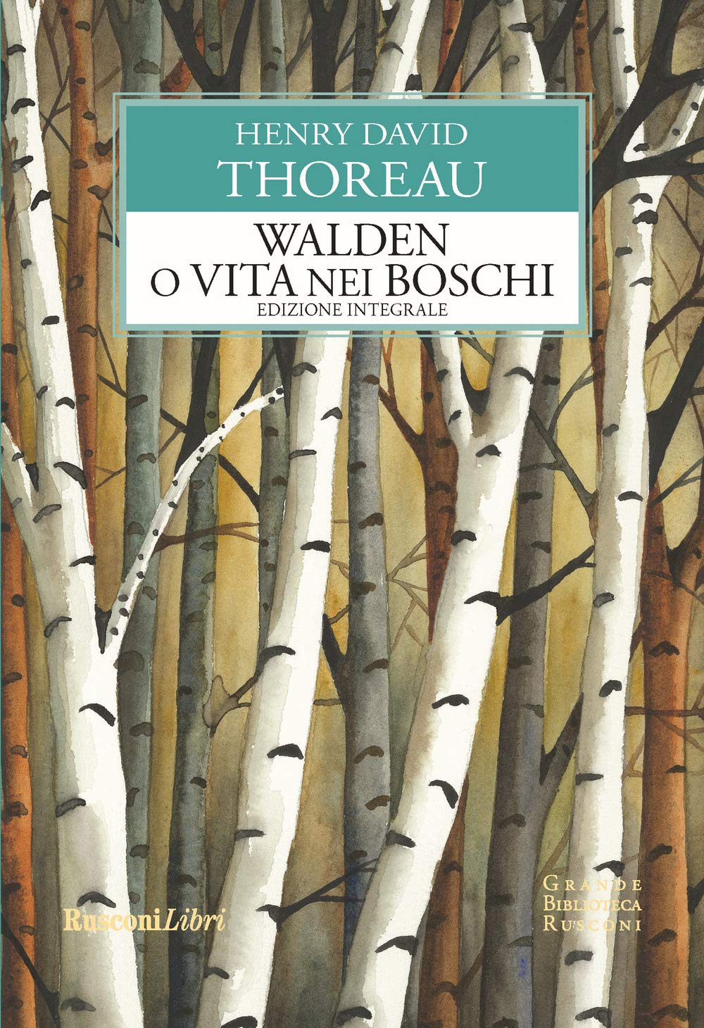 Walden o Vita nei boschi book