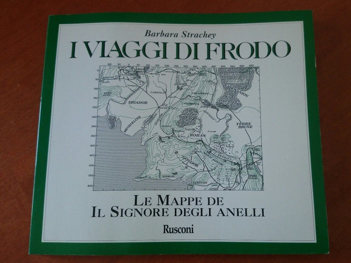 I viaggi di frodo. Le mappe de Il signore degli anelli book