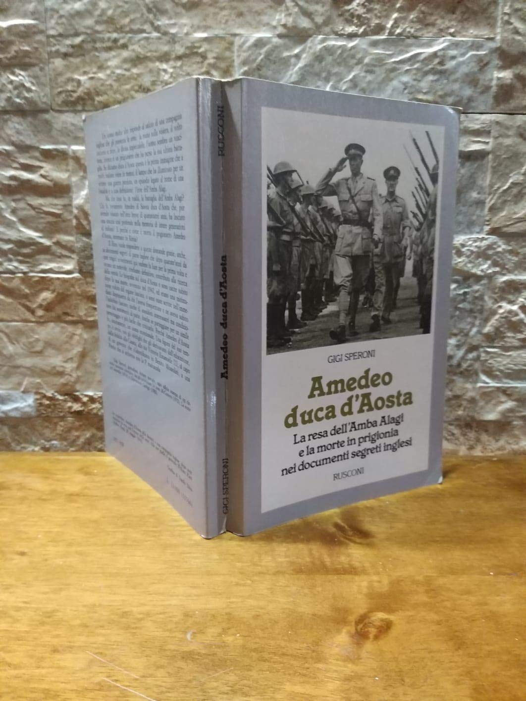Amedeo di Savoia duca d'Aosta. La resa dell'Amba Alagi e la morte in prigionia nei documenti segreti inglesi book