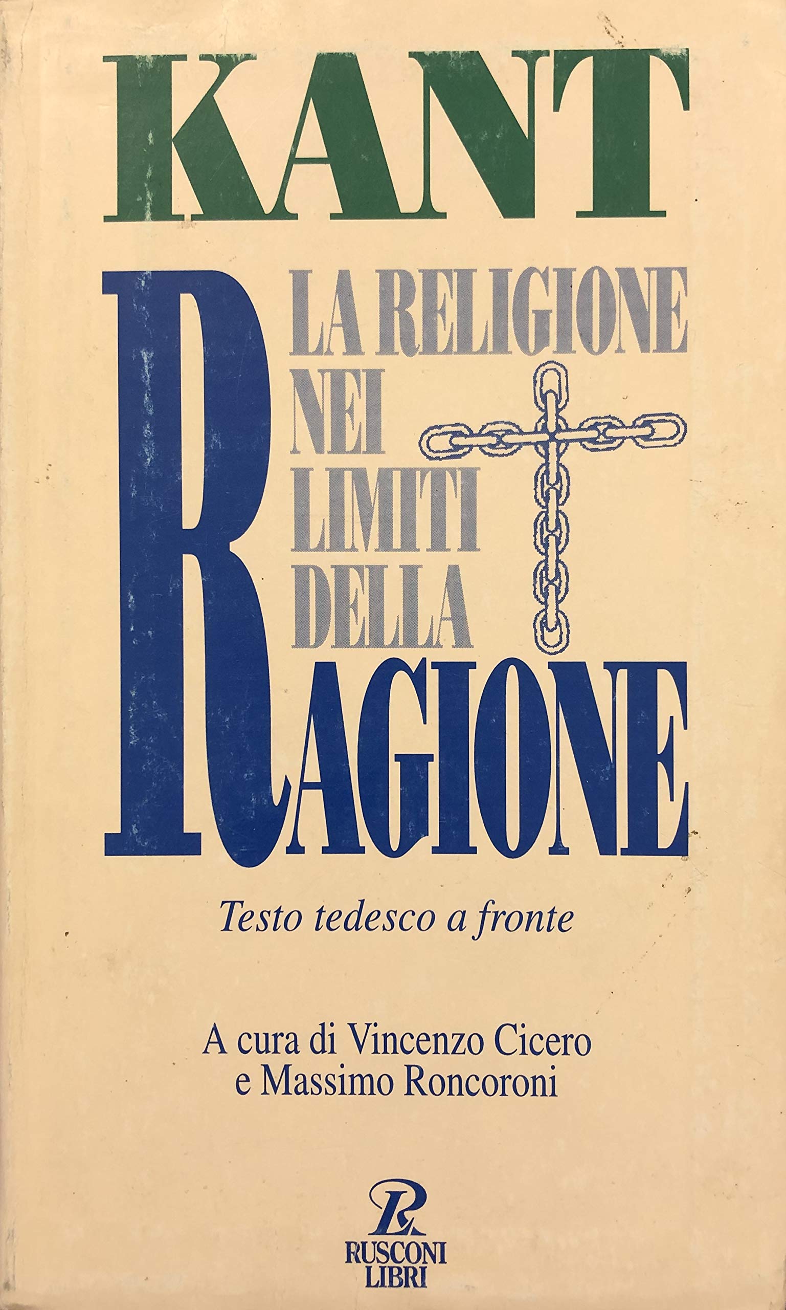 La religione nei limiti della ragione book