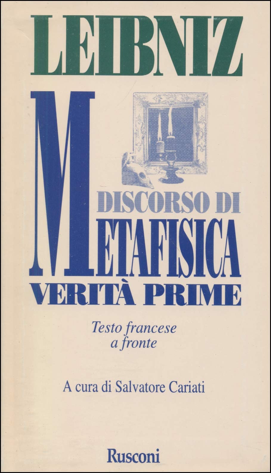 Discorso di metafisica. Verità prime book
