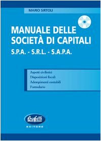 Manuale delle società di capitali book