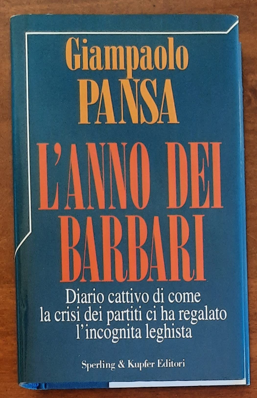 L'anno dei barbari (Saggi) Books