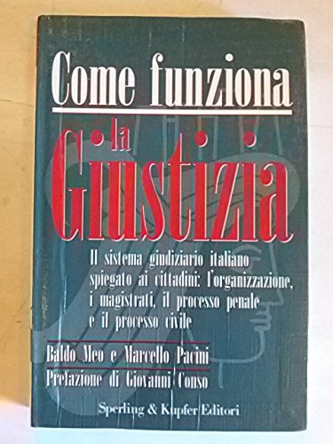 Come funziona la giustizia (Come funziona l'Italia) Law