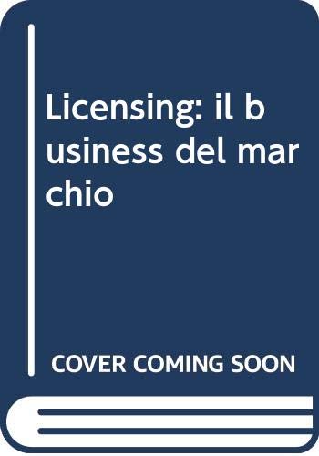 Licensing: il business del marchio book