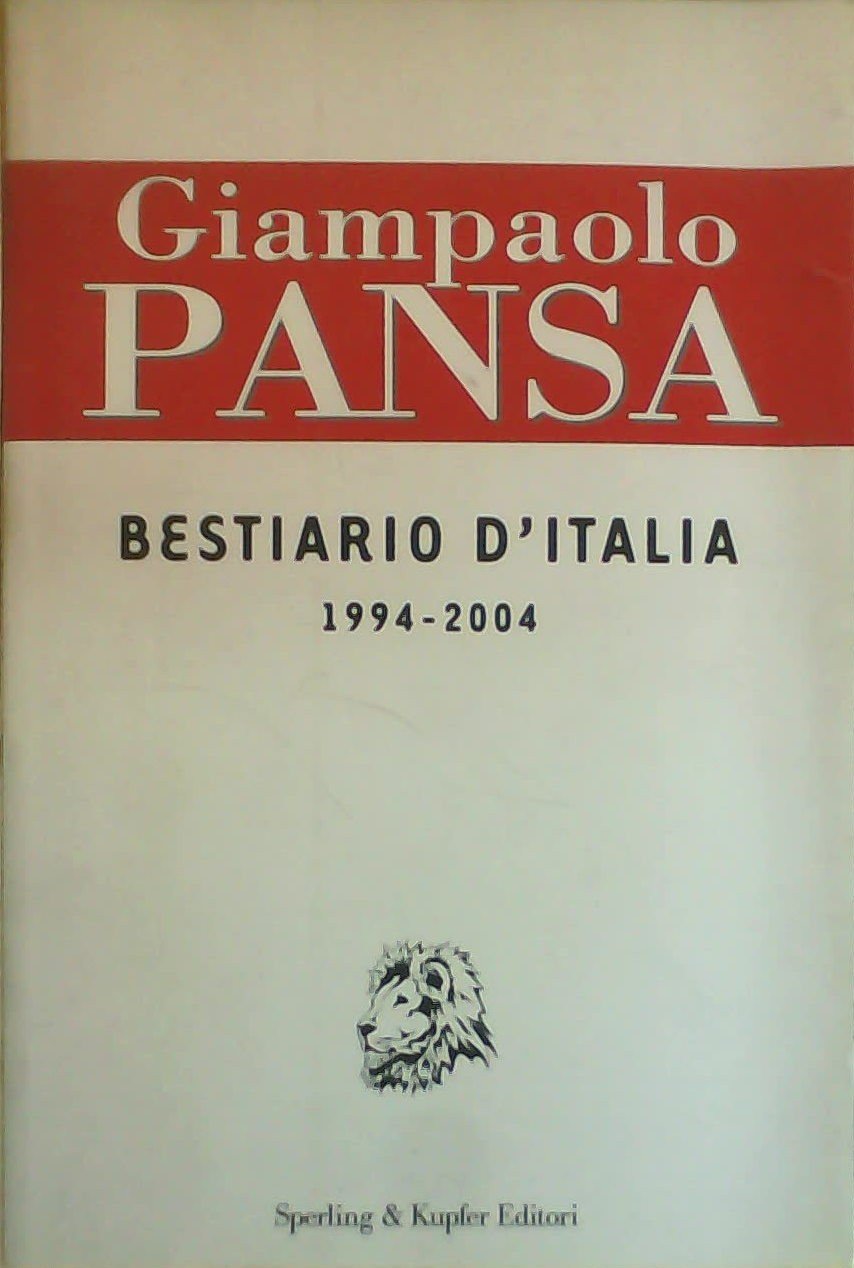 Bestiario d'Italia. 1994-2004 book