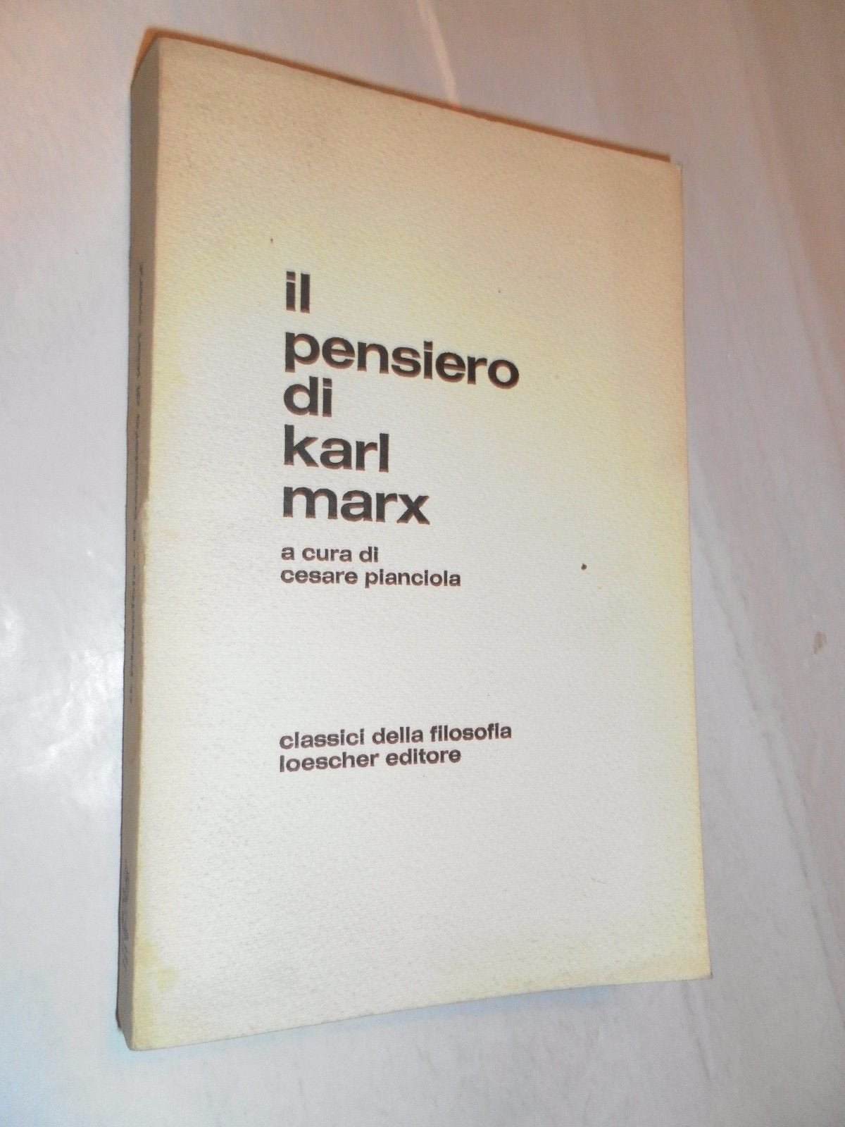 Il pensiero di Karl Marx (Classici della filosofia) Professional & Reference Books