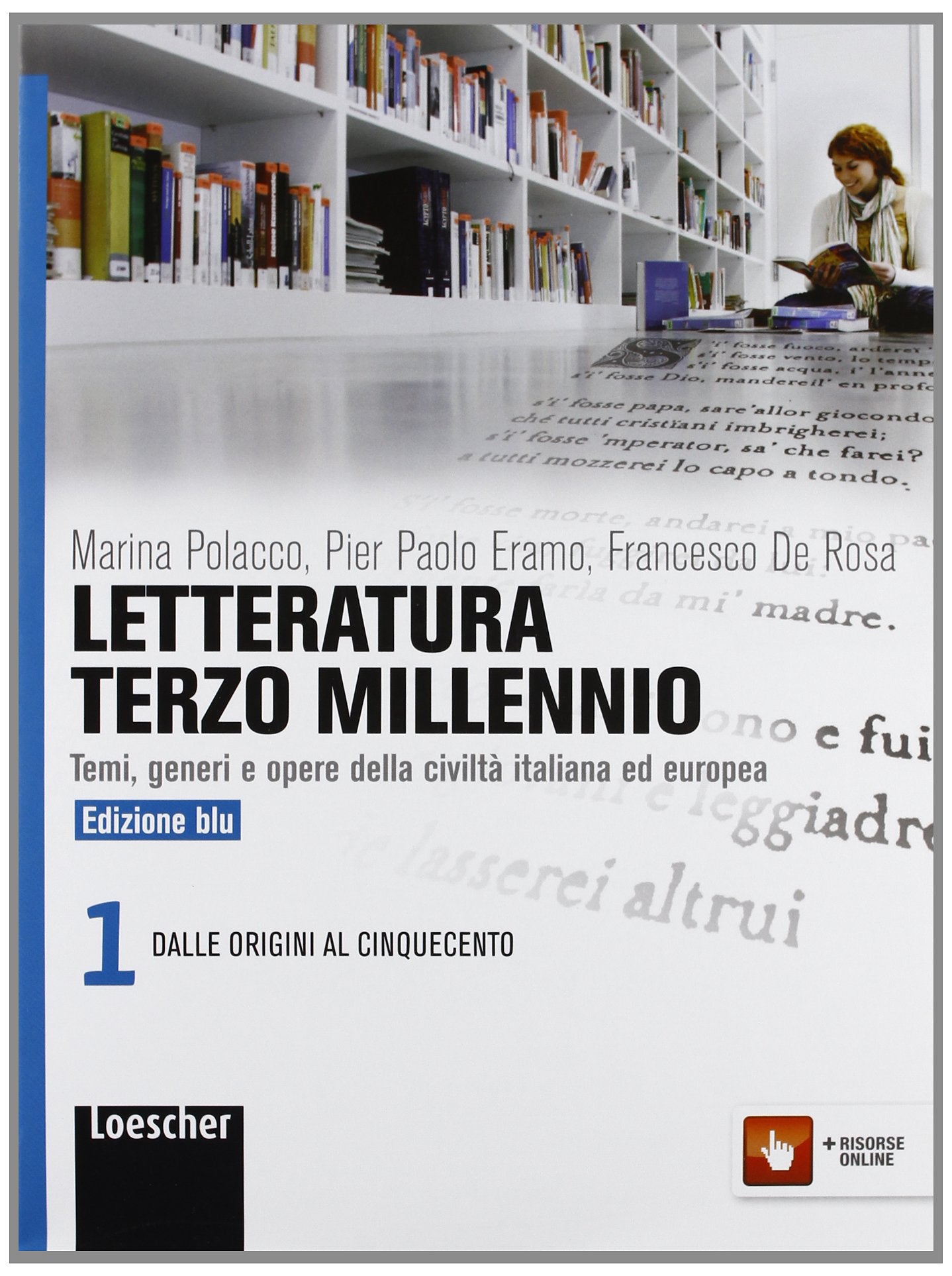 Letteratura terzo millennio. Temi, generi e opere della civiltà italiana ed europea. Ediz. blu. Per le Scuole superiori. Con espansione online (Vol. 1) Study Guides