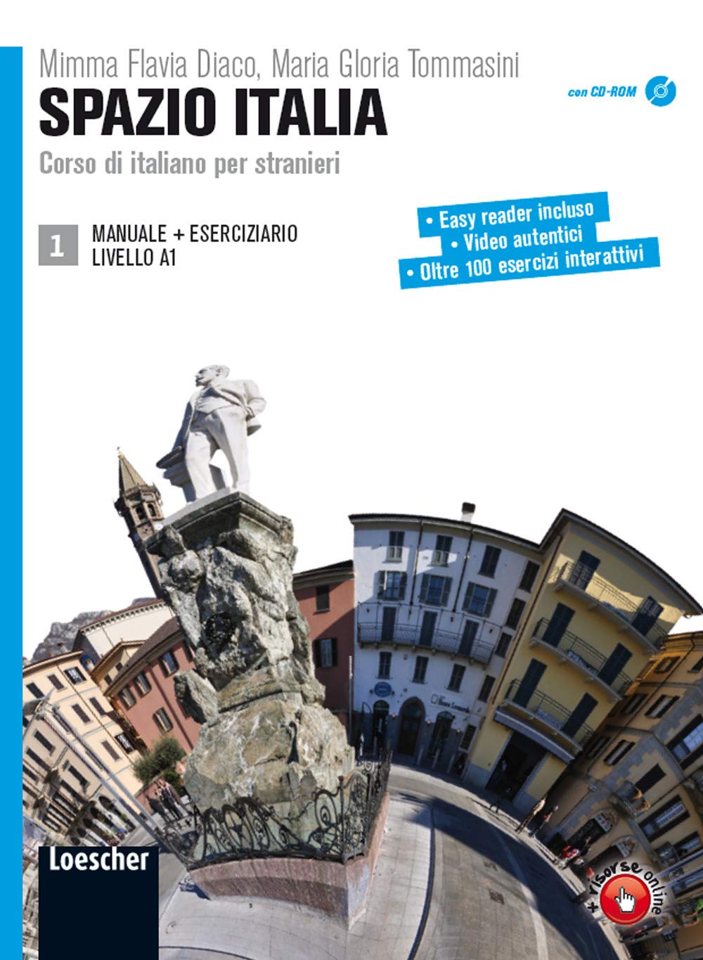 Spazio Italia 1 (libro + eserciziario + DVD-Rom) Foreign Languages ​​& Dictionaries