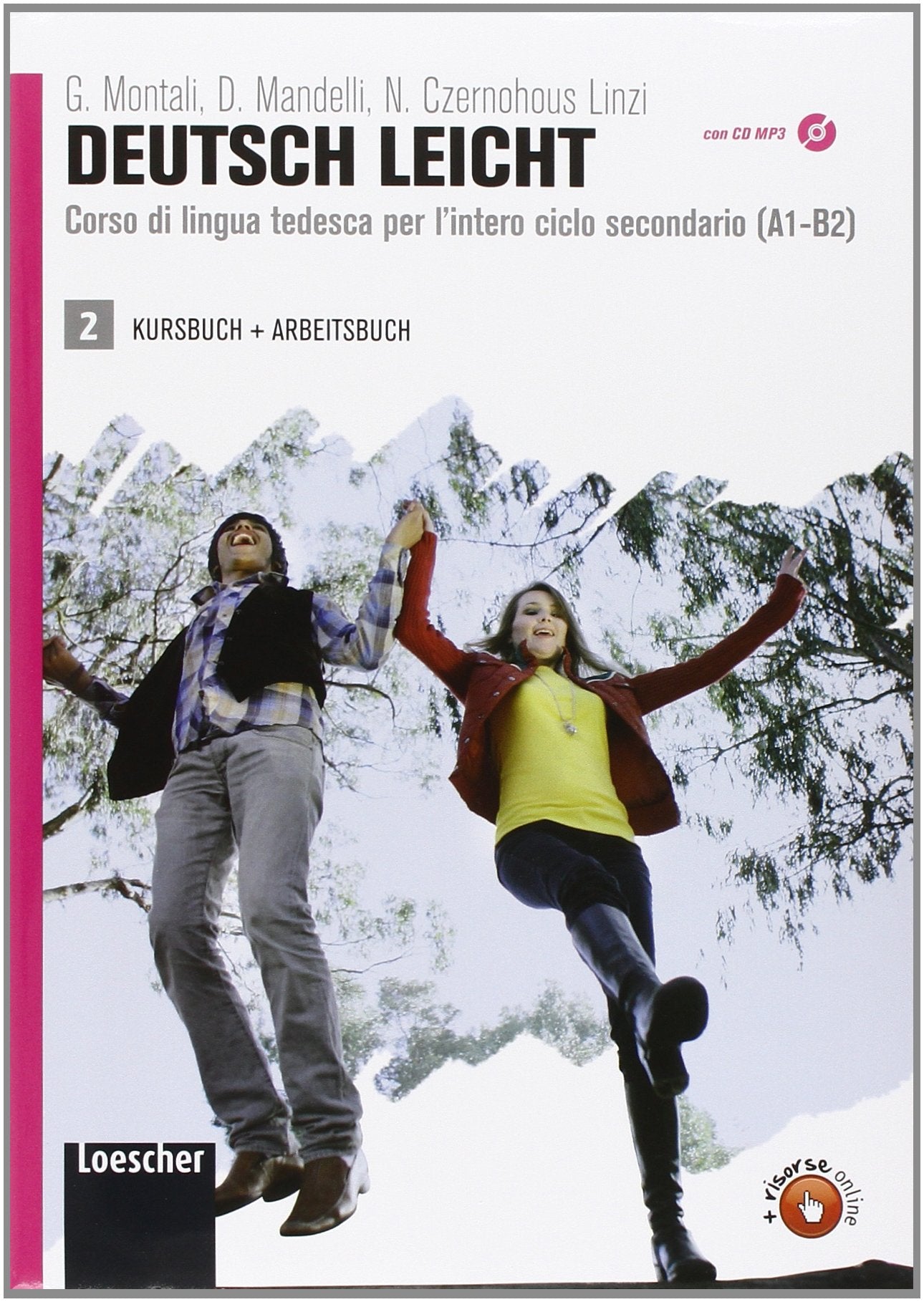 Deutsch leicht. Corso di lingua tedesca per l'intero ciclo secondario A1-B2. Kursbuch und Arbeitsbuch. Per le Scuole superiori. Con CD Audio formato MP3. Con espansione online (Vol. 2) book