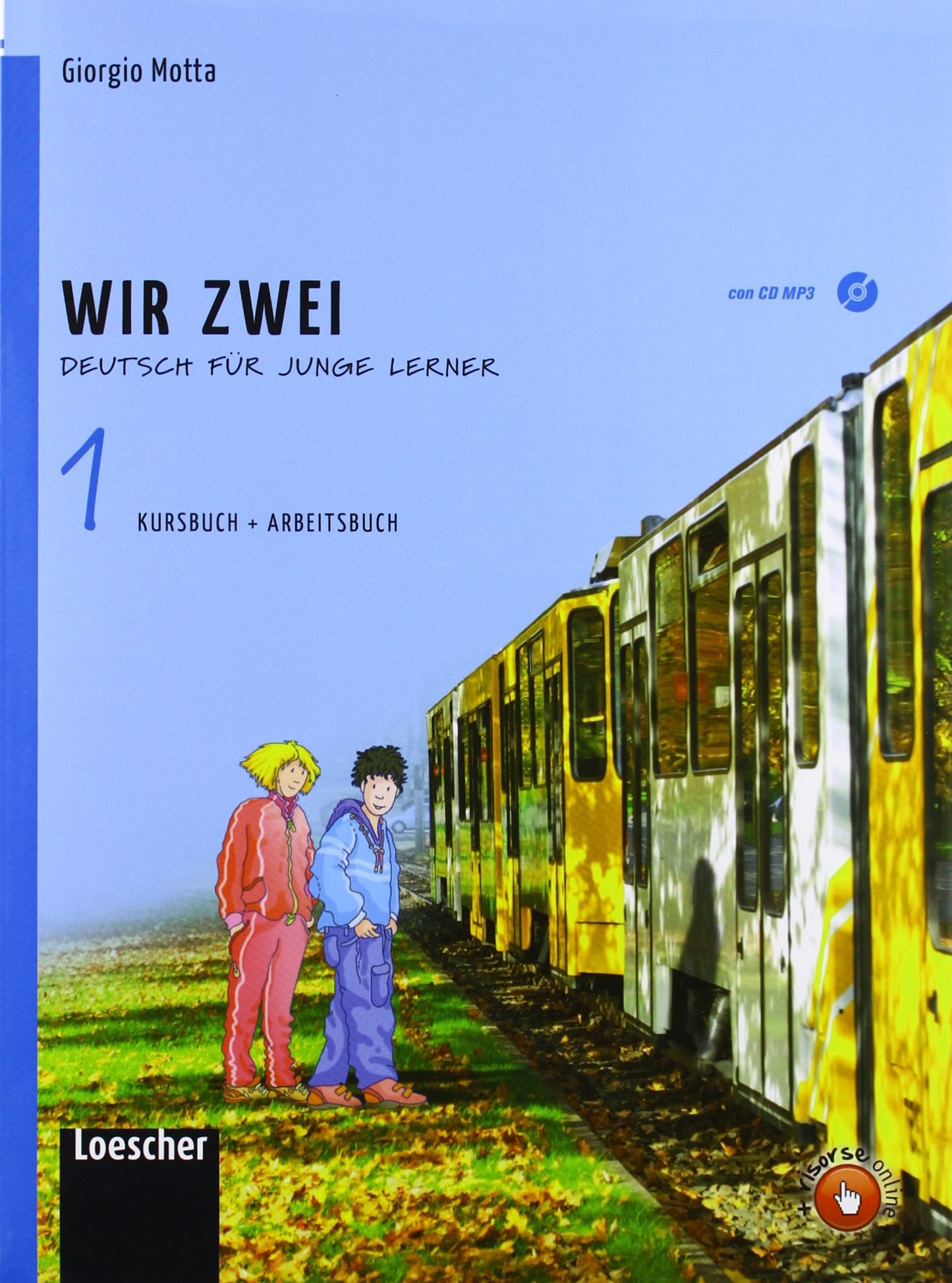 Wir zwei. Kursbuch-Arbeitsbuch. Per la Scuola media. Con CD Audio formato MP3. Con espansione online (Vol. 1) book