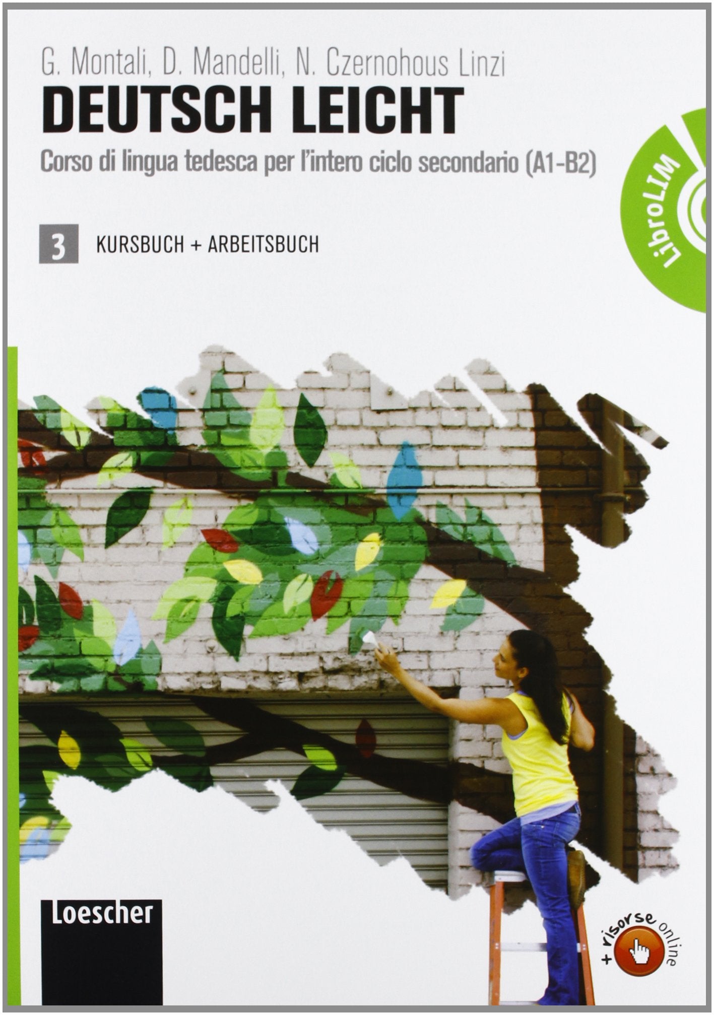 Deutsch leicht. Corso di lingua tedesca per l'intero ciclo secondario A1-B2. Kursbuch und Arbeitsbuch. Con LIM. Per le Scuole superiori. Con DVD-ROM. Con espansione online (Vol. 3) Professional & Reference Books