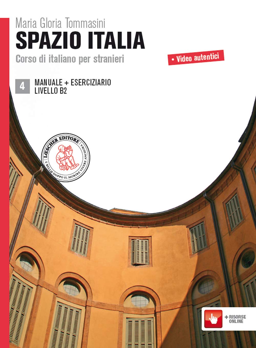 Spazio Italia 4 : corso di italiano per stranieri: Manuale + Eserciziario 4 (B2) Foreign Languages ​​& Dictionaries