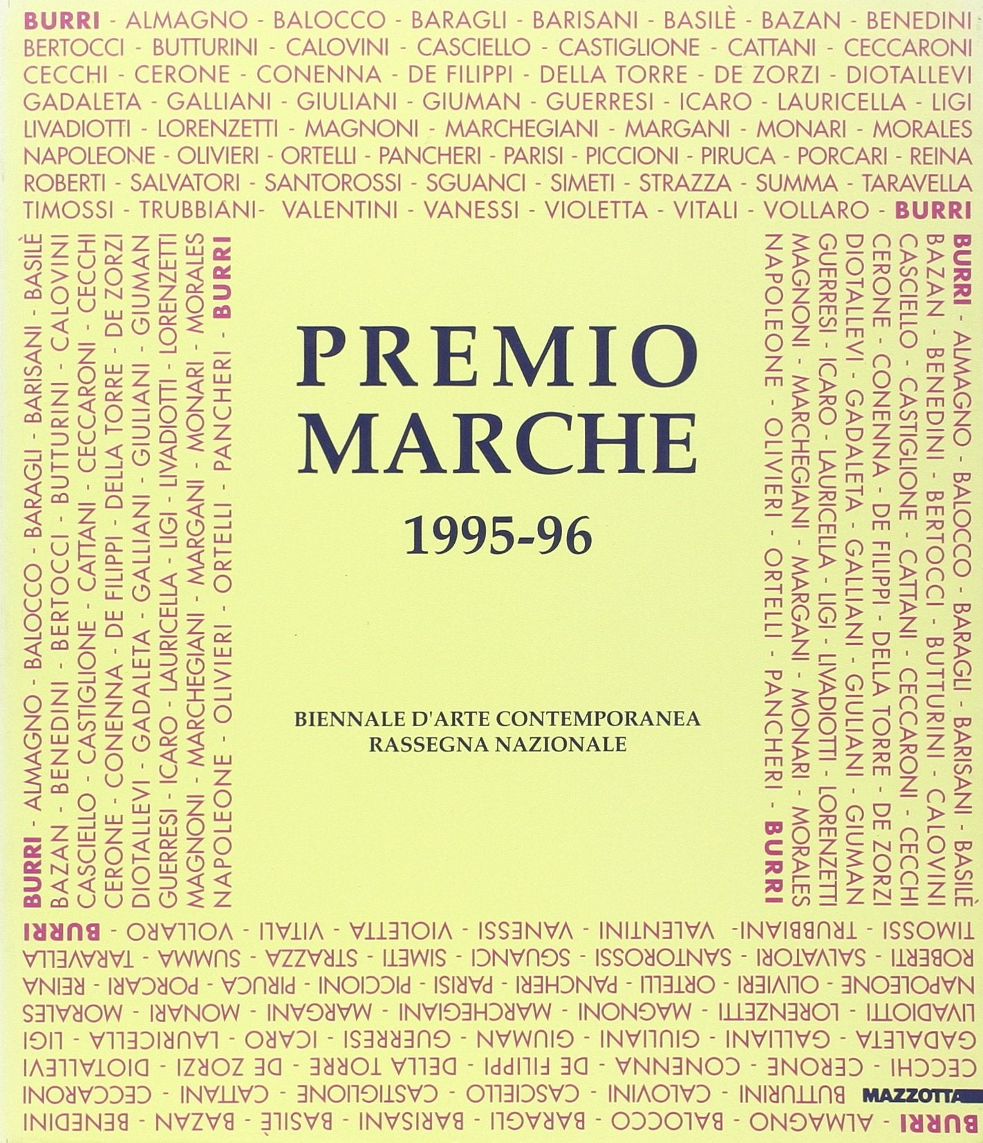 Premio Marche 1995-96. Biennale d'arte contemporanea. Rassegna nazionale. Catalogo della mostra (Ancona, 1996). Ediz. illustrata (Biblioteca d'arte) Film, Art & Culture