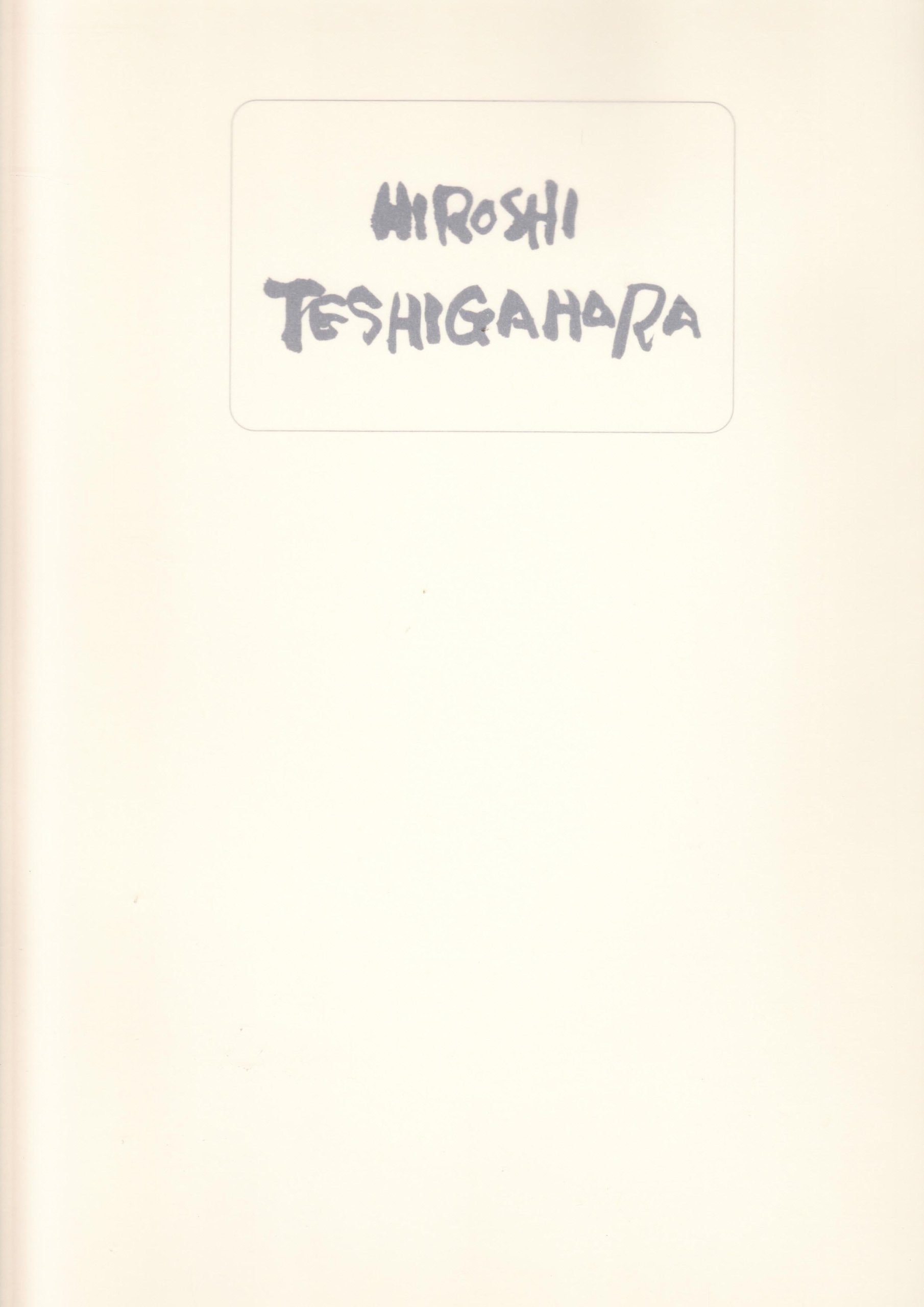 Hiroshi Teshigahara. Ediz. illustrata (Edizioni numerate) Film, Art & Culture