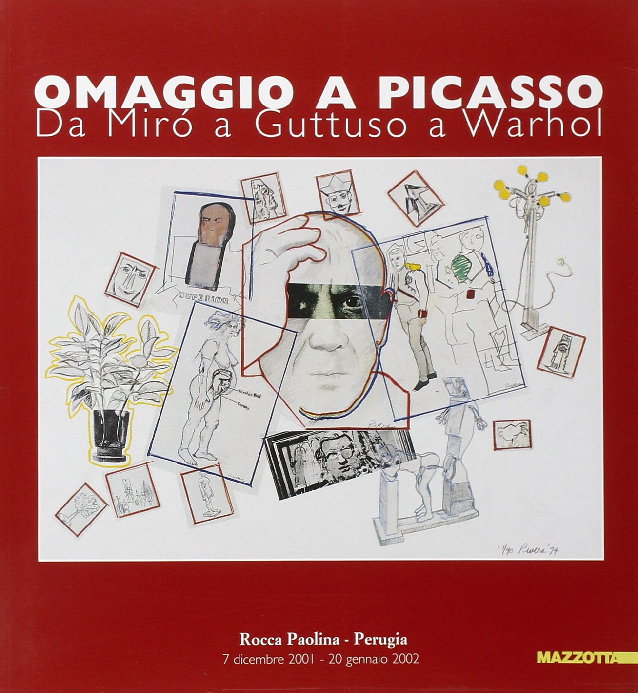 Omaggio a Picasso. Da Mirò a Liechtenstein. Catalogo della mostra (Milano, 2001). Ediz. illustrata book