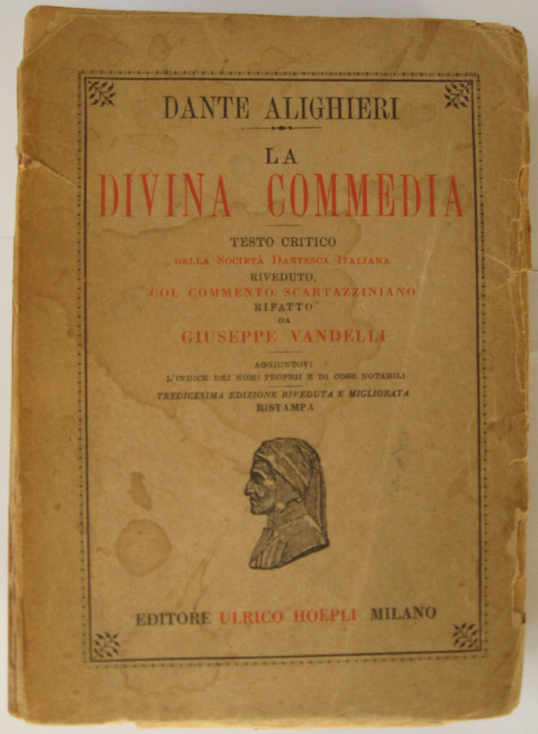 Divina Commedia (Letteratura) Poetry