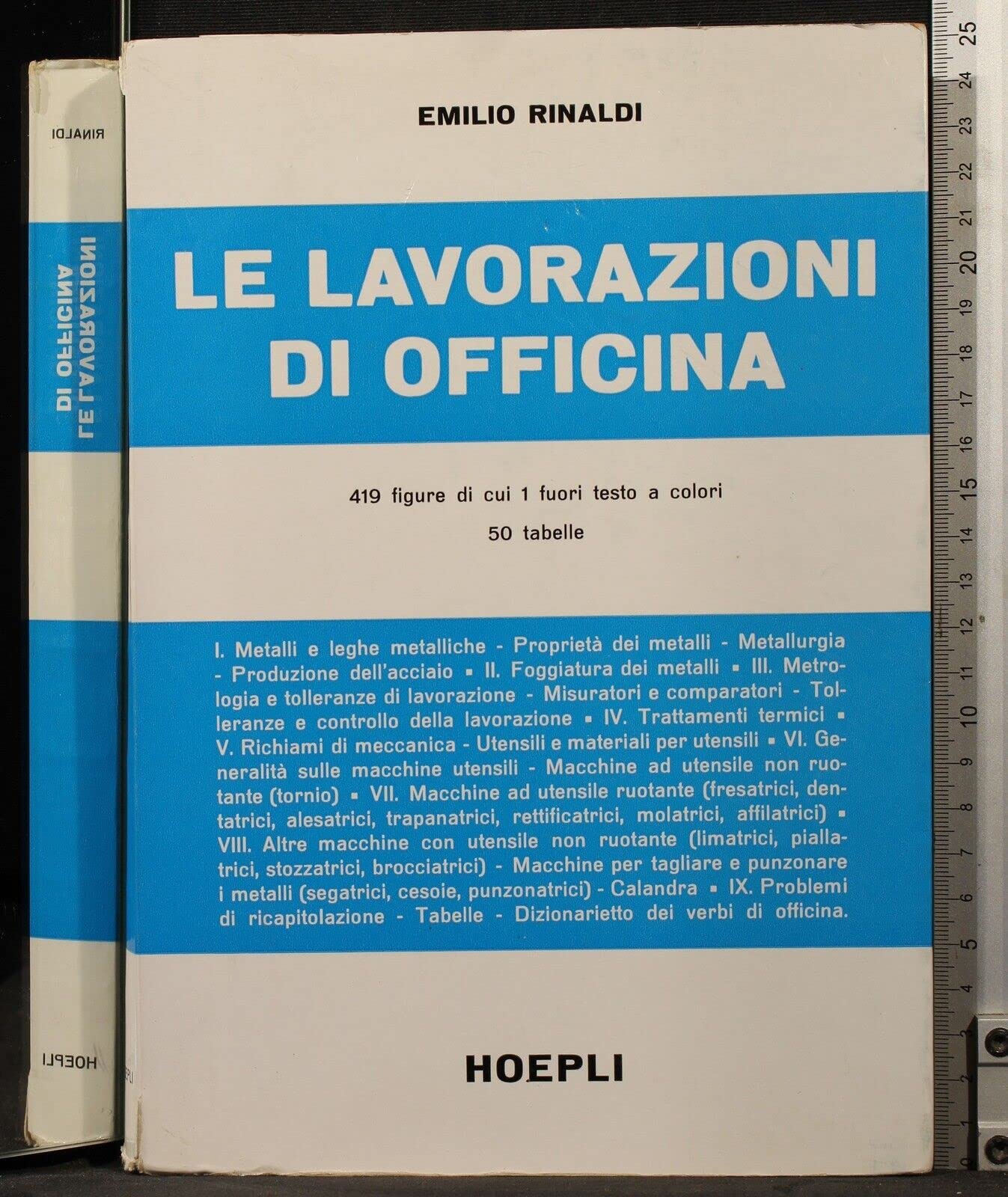 Le lavorazioni di officina book