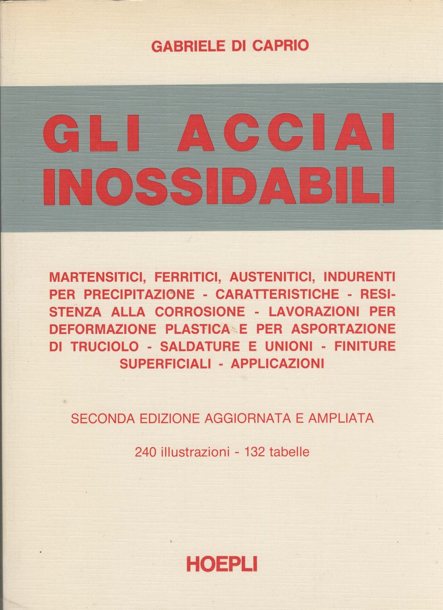 Gli acciai inossidabili book