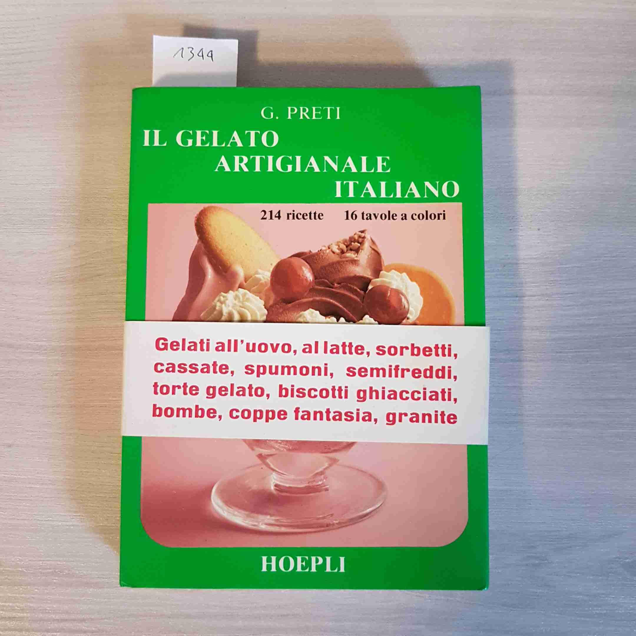 Il gelato artigianale italiano book