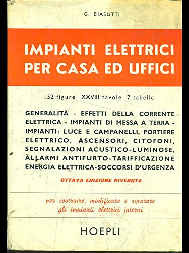 Impianti elettrici per la casa ed uffici book