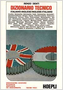 Italian-English-Italian Technical Dictionary book