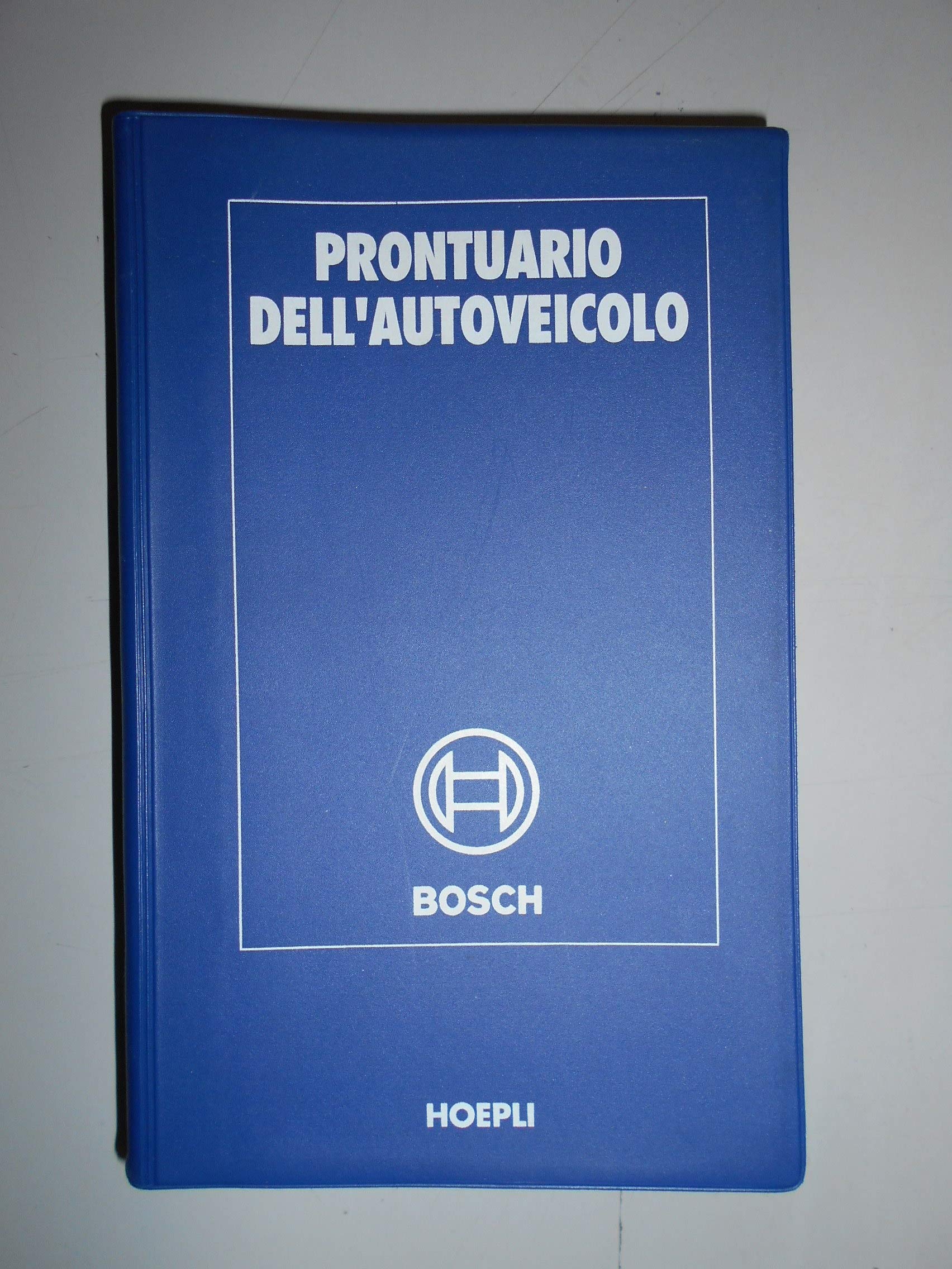 Prontuario dell'autoveicolo book