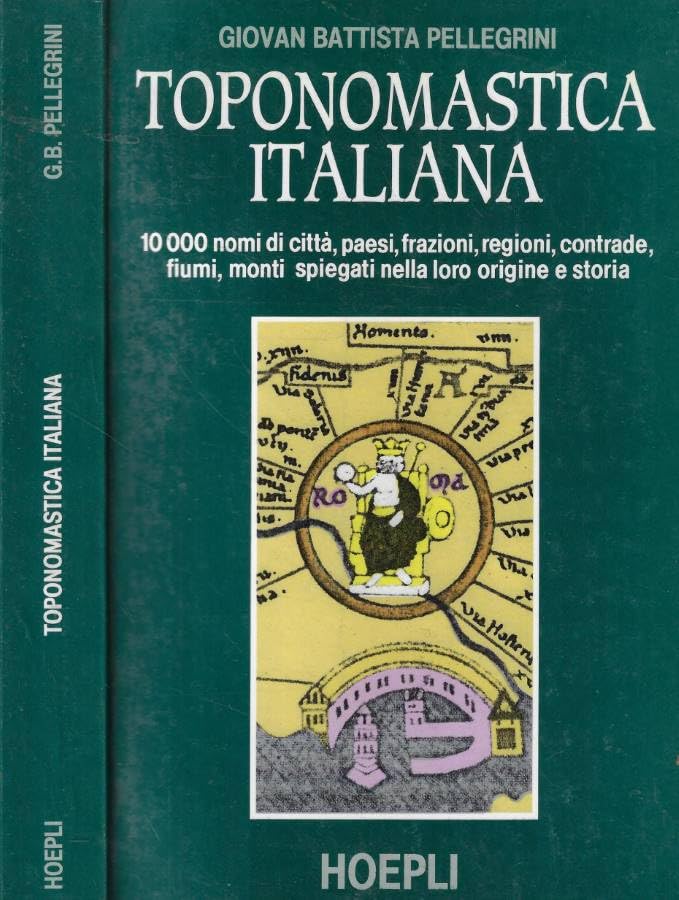 Toponomastica italiana (Linguistica) Leisure, Home & Garden