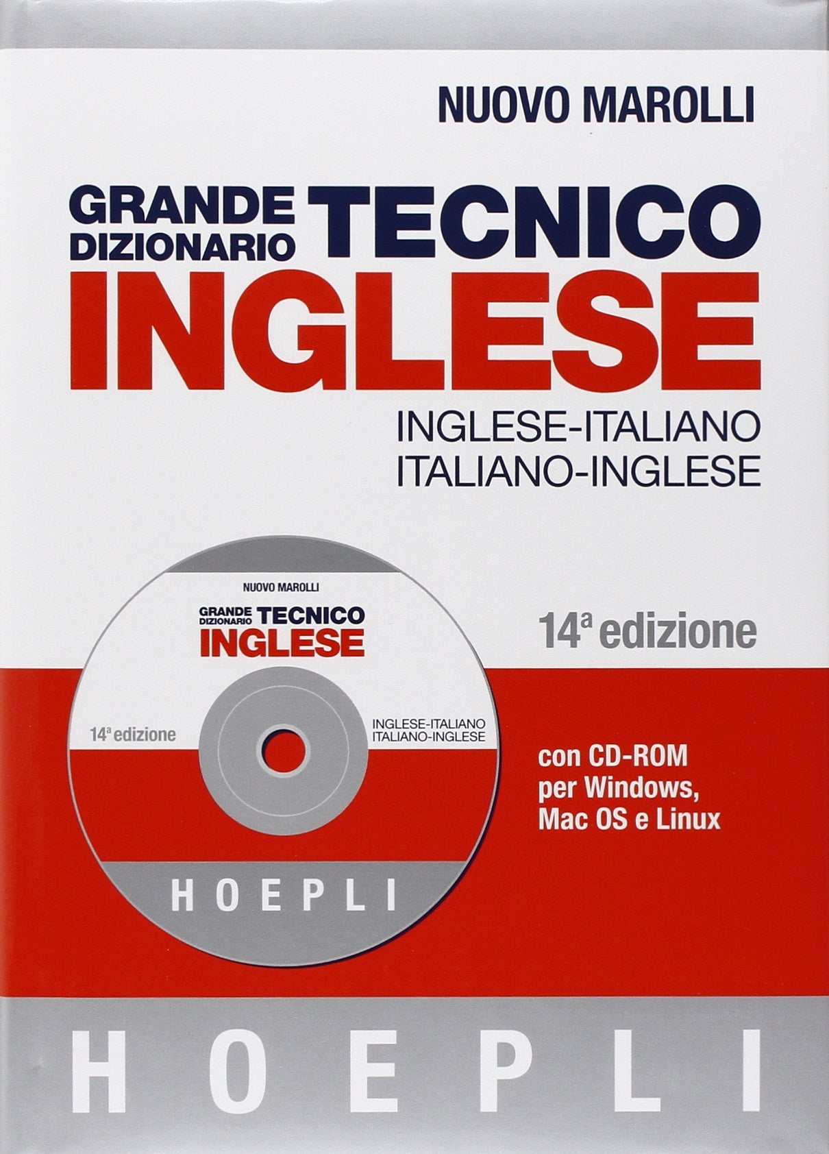 Grande dizionario tecnico inglese. Inglese-italiano, italiano-inglese. Con CD-ROM. book