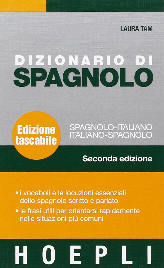 Dizionario Hoepli Spagnolo Tascabile Foreign Languages ​​& Dictionaries