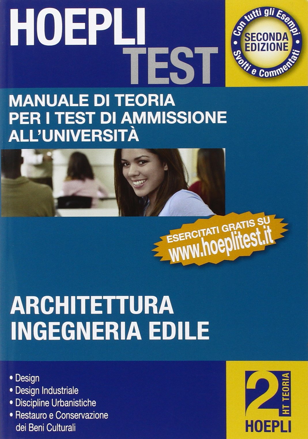 Hoepli test. Manuale di teoria per i test di ammissione all'università book