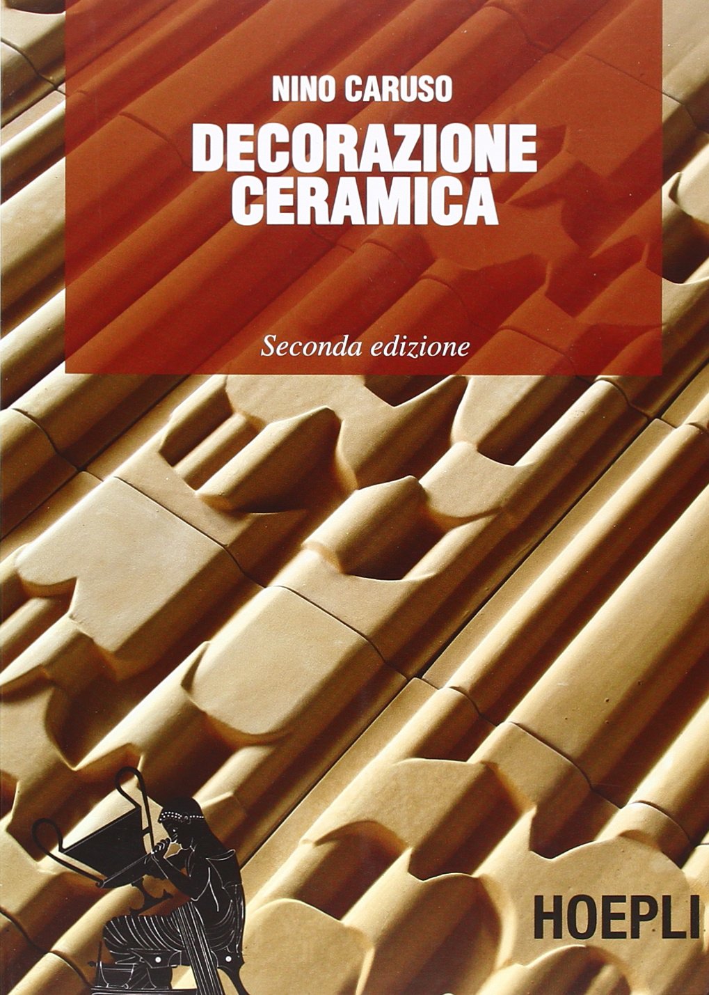 Decorazione ceramica book