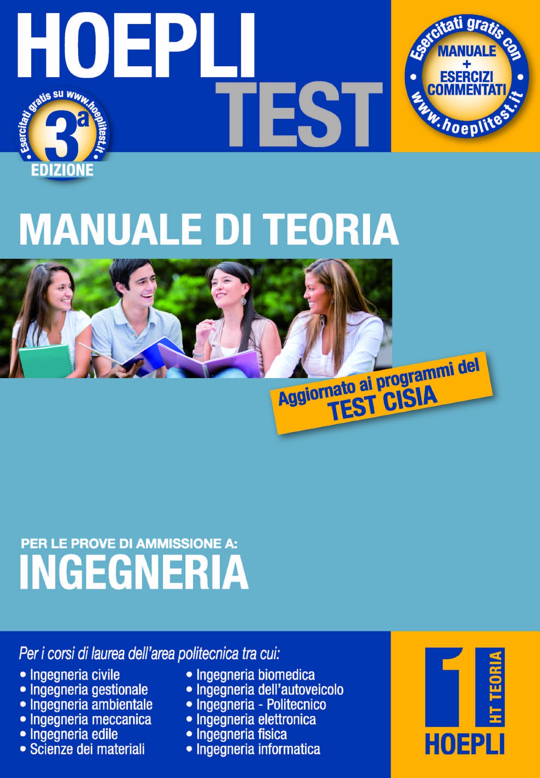 Hoepli test. Teoria ingegneria. Manuale di teoria per i test di ammissione all'Università book
