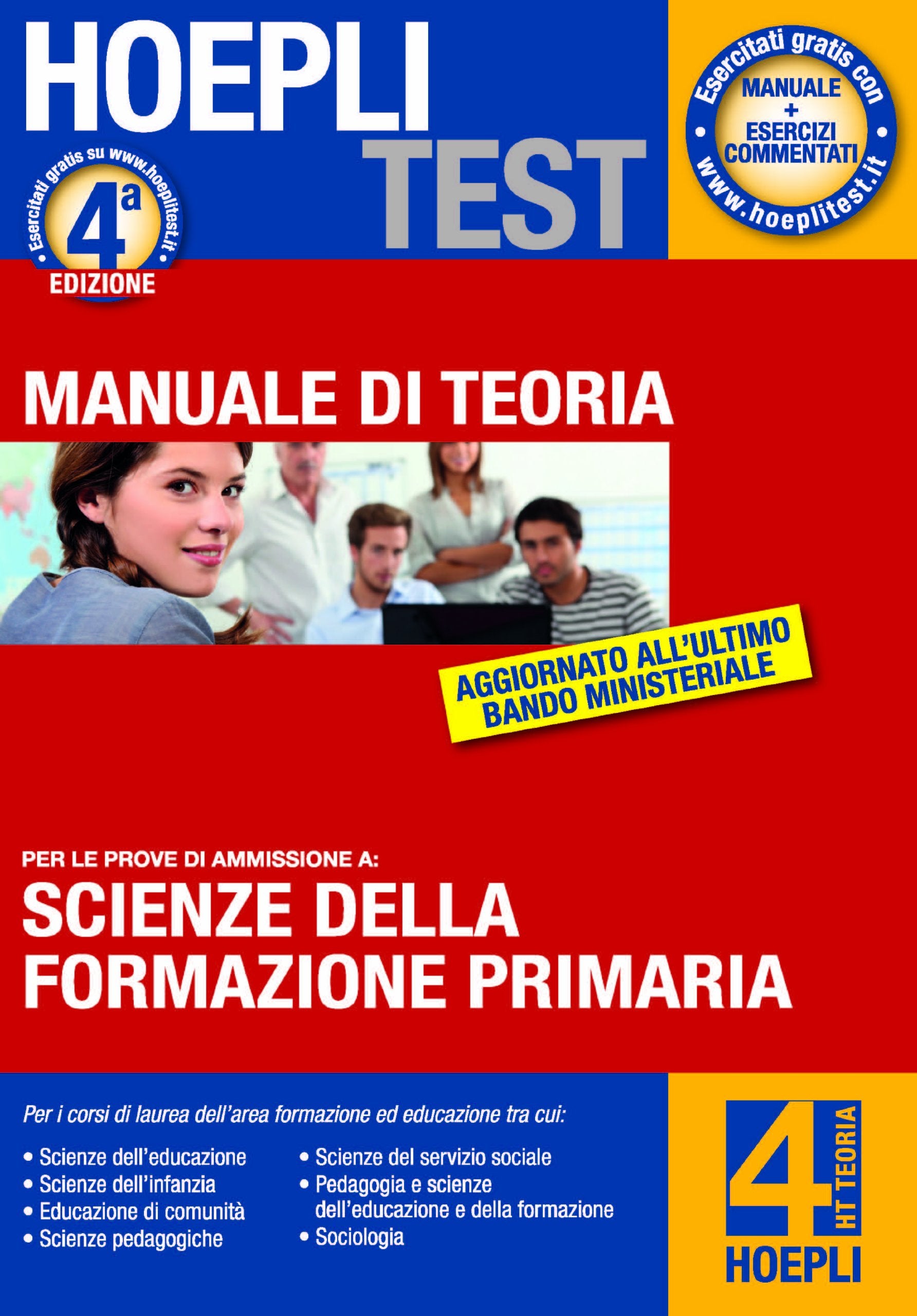 Hoepli test. Scienze della formazione primaria. Manuale di teoria. Per i test di ammissione all'università Books