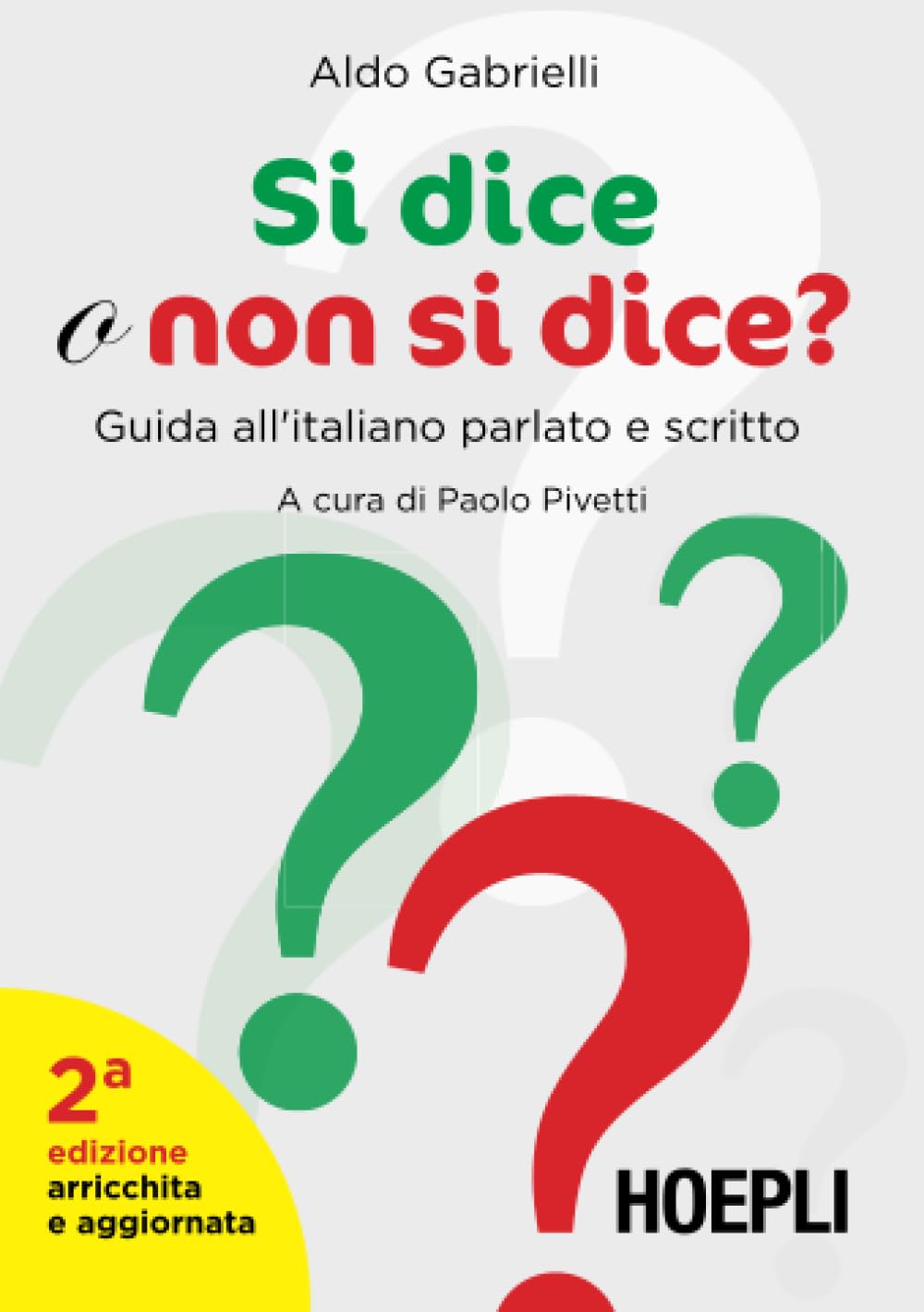Si dice o non si dice?: Guida all'italiano parlato e scritto book