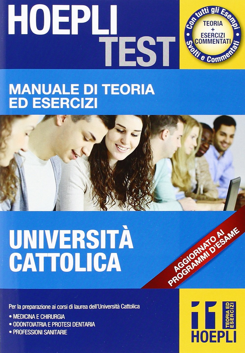 Hoepli test. Manuale di teoria ed esercizi Università Cattolica book