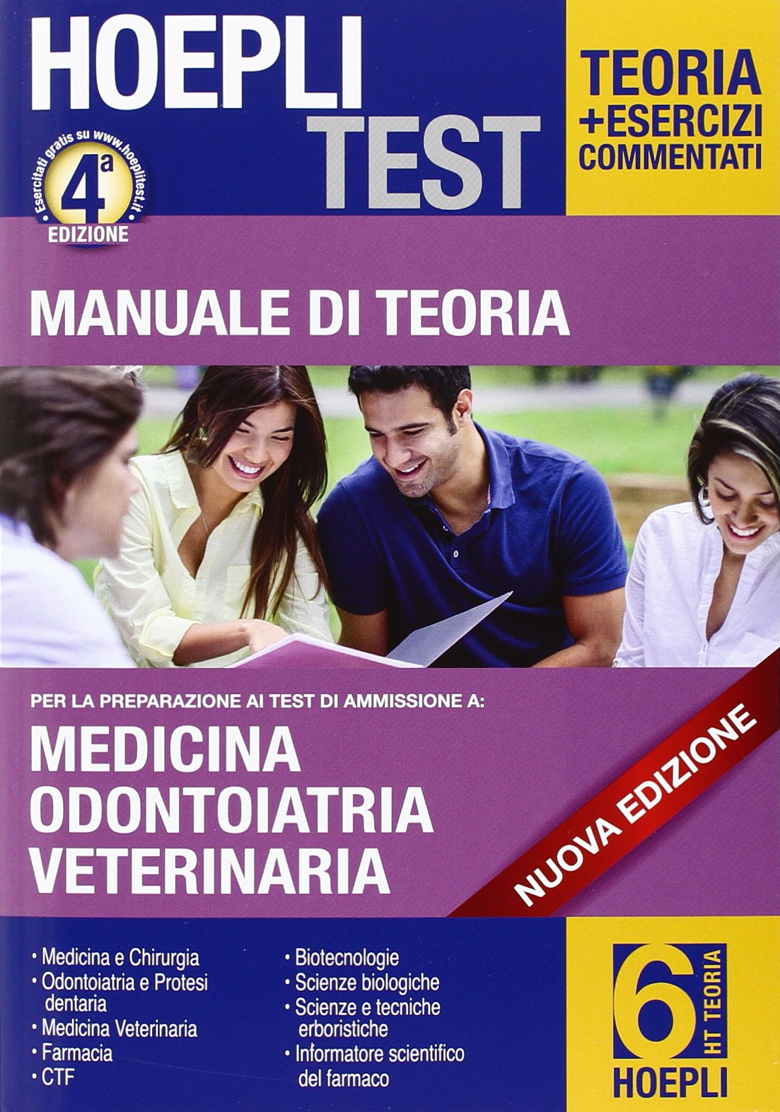 Hoepli test. Manuale di teoria per i test di ammissione all'università. Medicina, odontoiatria e protesi dentaria (Vol. 6) book