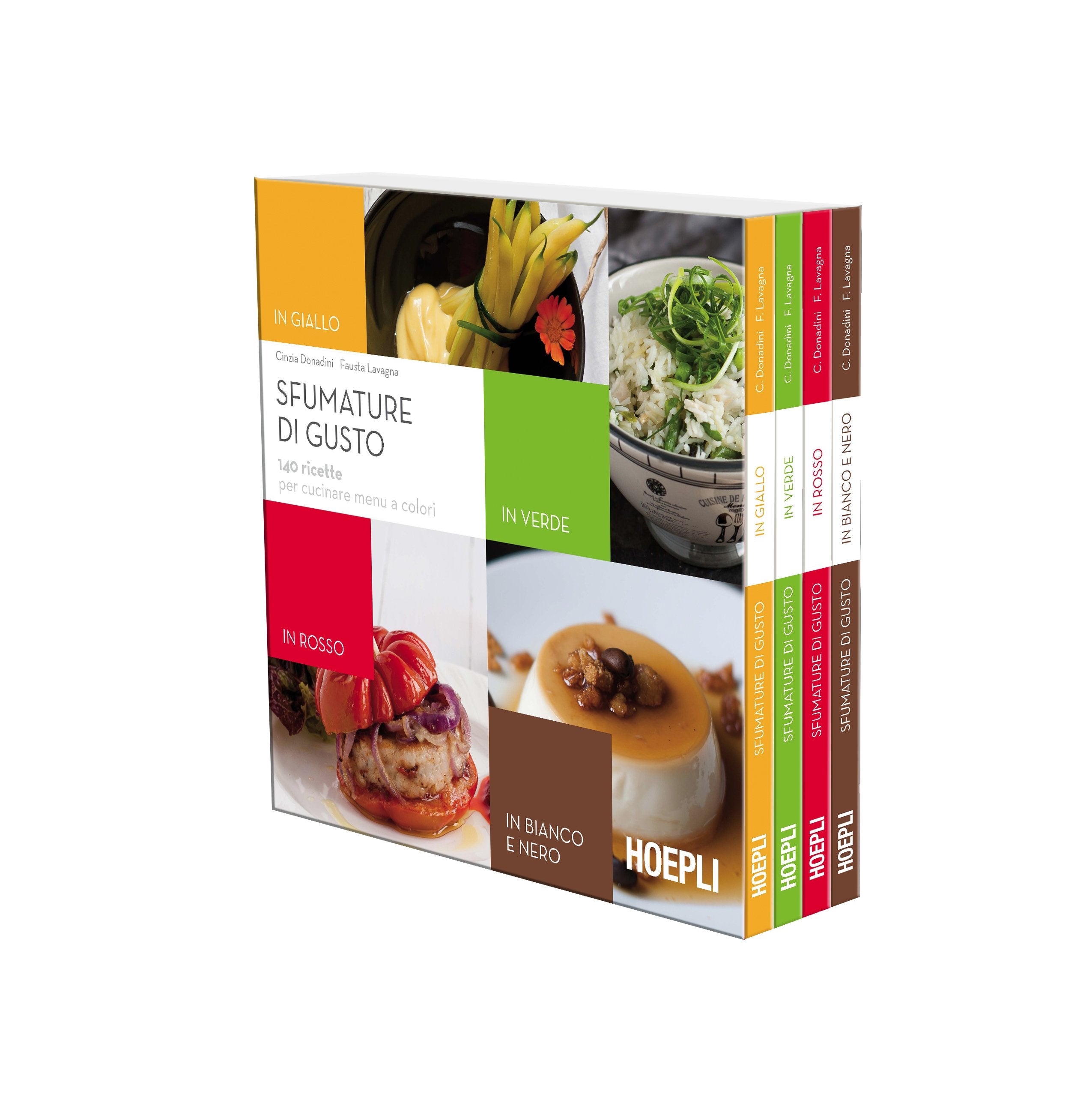 Sfumature del gusto. 140 ricette per cucinare menu a colori book