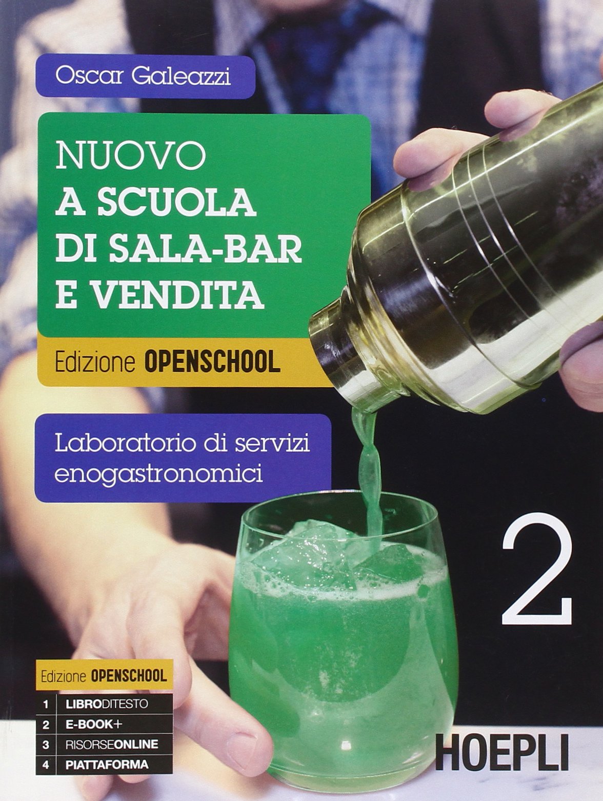 Nuovo A scuola di sala-bar e vendita. Laboratorio di servizi enogastronomici. Ediz. openschool. Per le Scuole superiori. Con e-book. Con espansione online (Vol. 2) Non-fiction