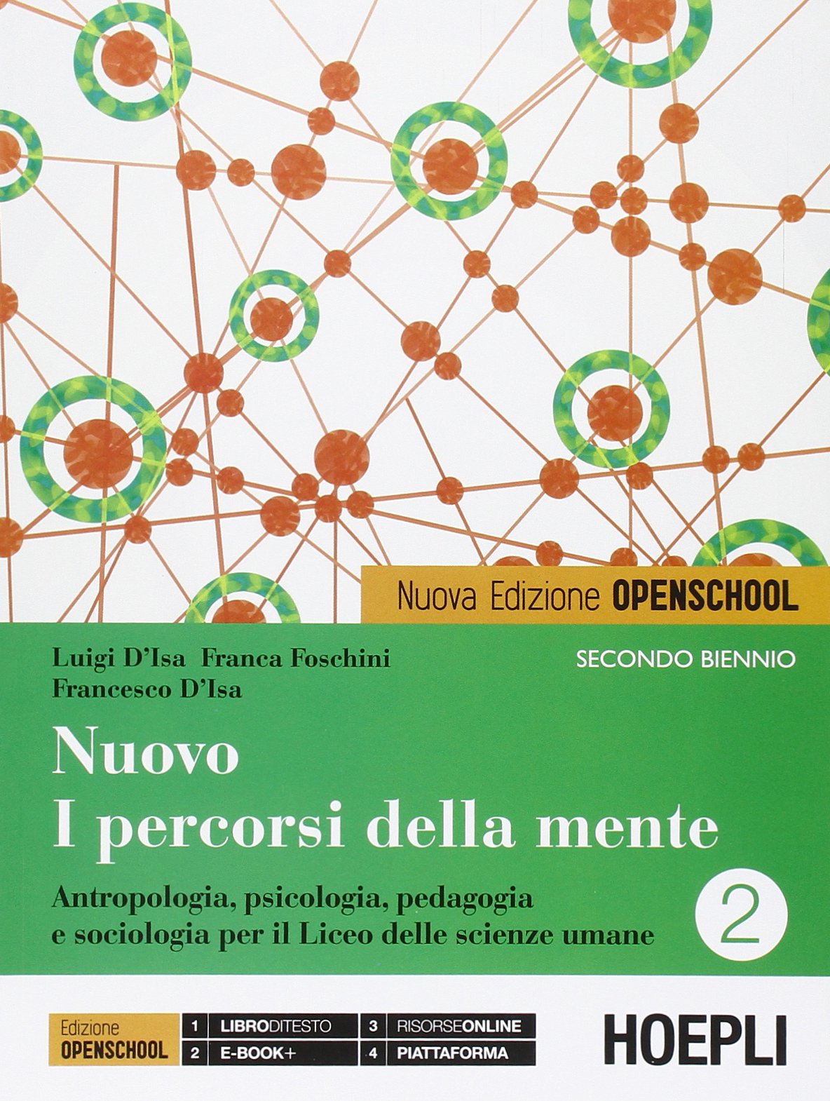 Nuovo I percorsi della mente. Antropologia, psicologia, pedagogia e sociologia per il Biennio delle scienze umane (Vol. 2) Professional & Reference Books