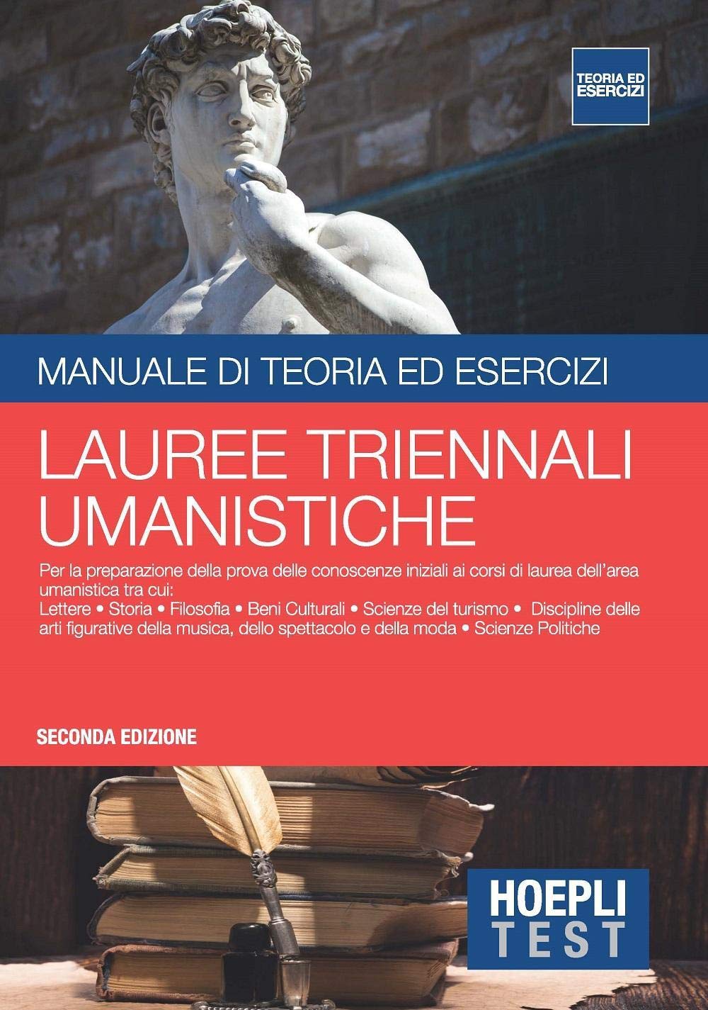 Hoepli Test. Manuale di teoria ed esercizi. Lauree triennali umanistiche book