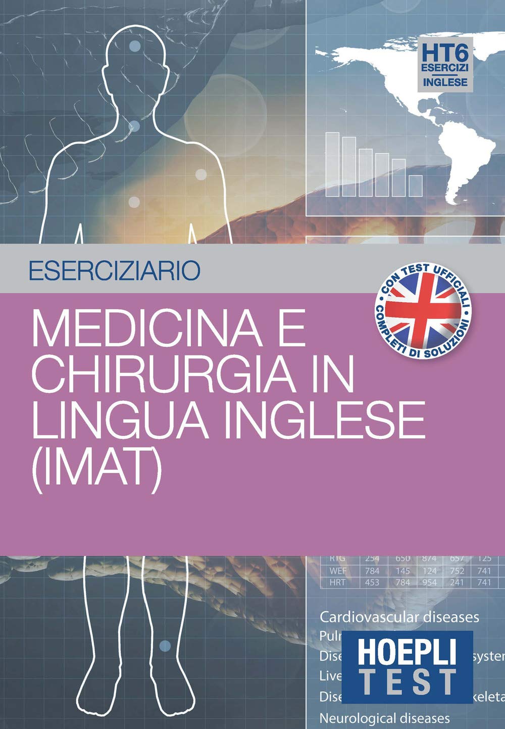 Hoepli test. Esercizi di medicina e chirurgia in lingua inglese (IMAT) book