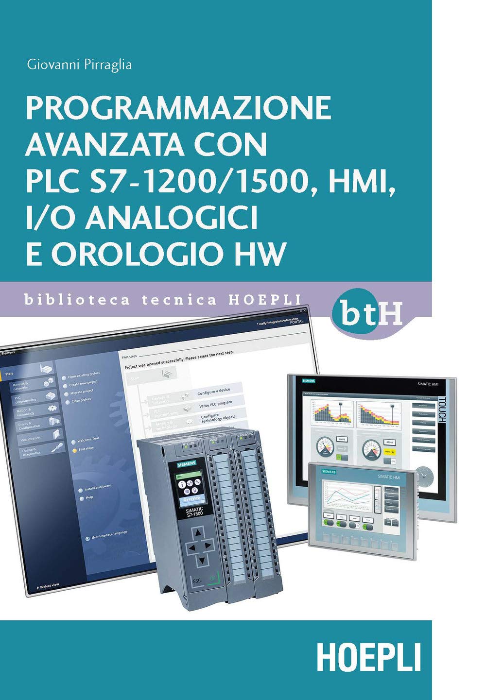 Programmazione avanzata con PLC S7-1200/1500, HMI, I/O analogici e orologio HW Computer Science