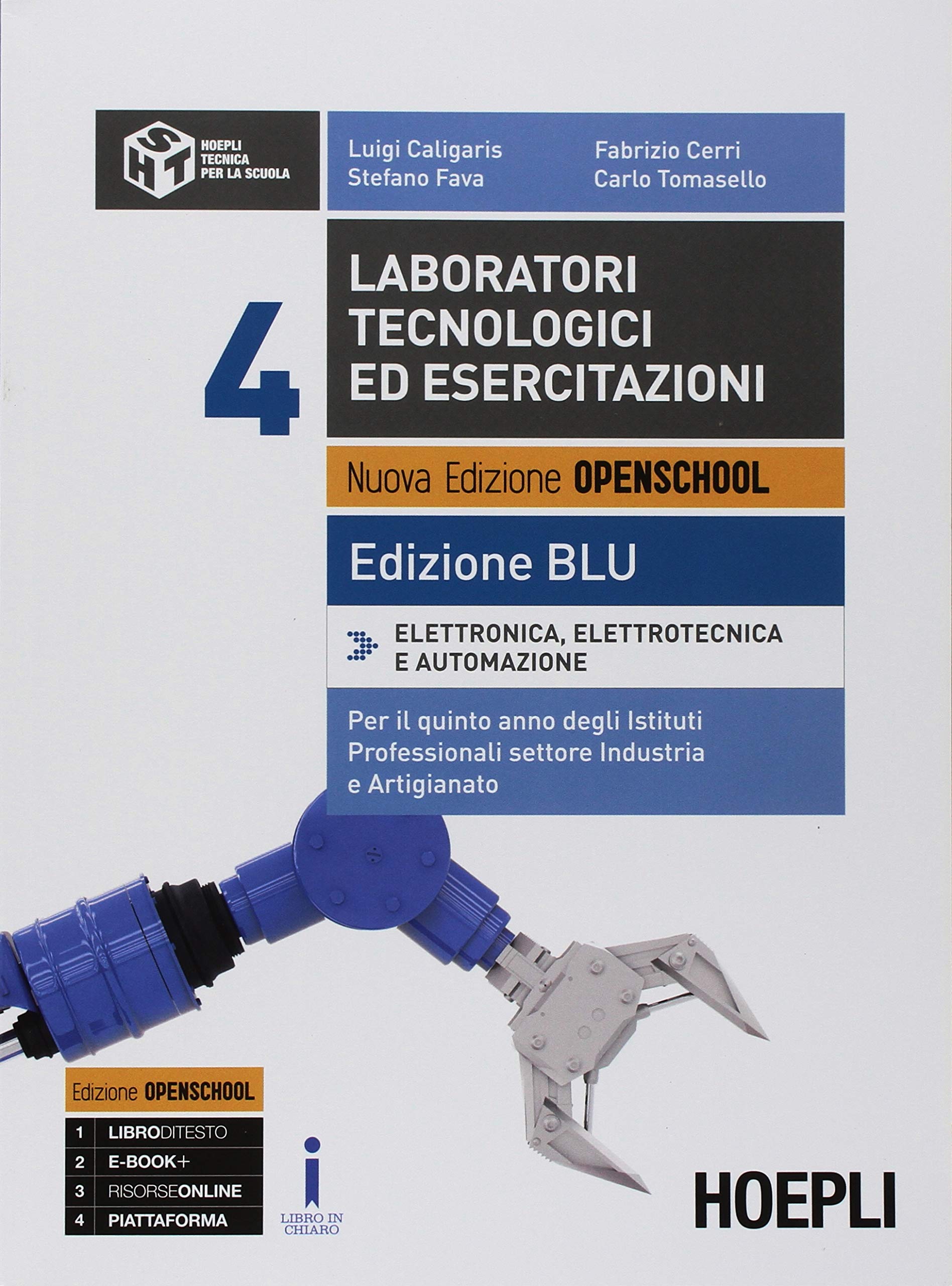 Laboratori tecnologici ed esercitazioni. Ediz. blu. Per la 5ª classe degli Ist. professionali per l'industria e l'artigianato. Con ebook. Con espansione online (Vol. 4) Non-fiction