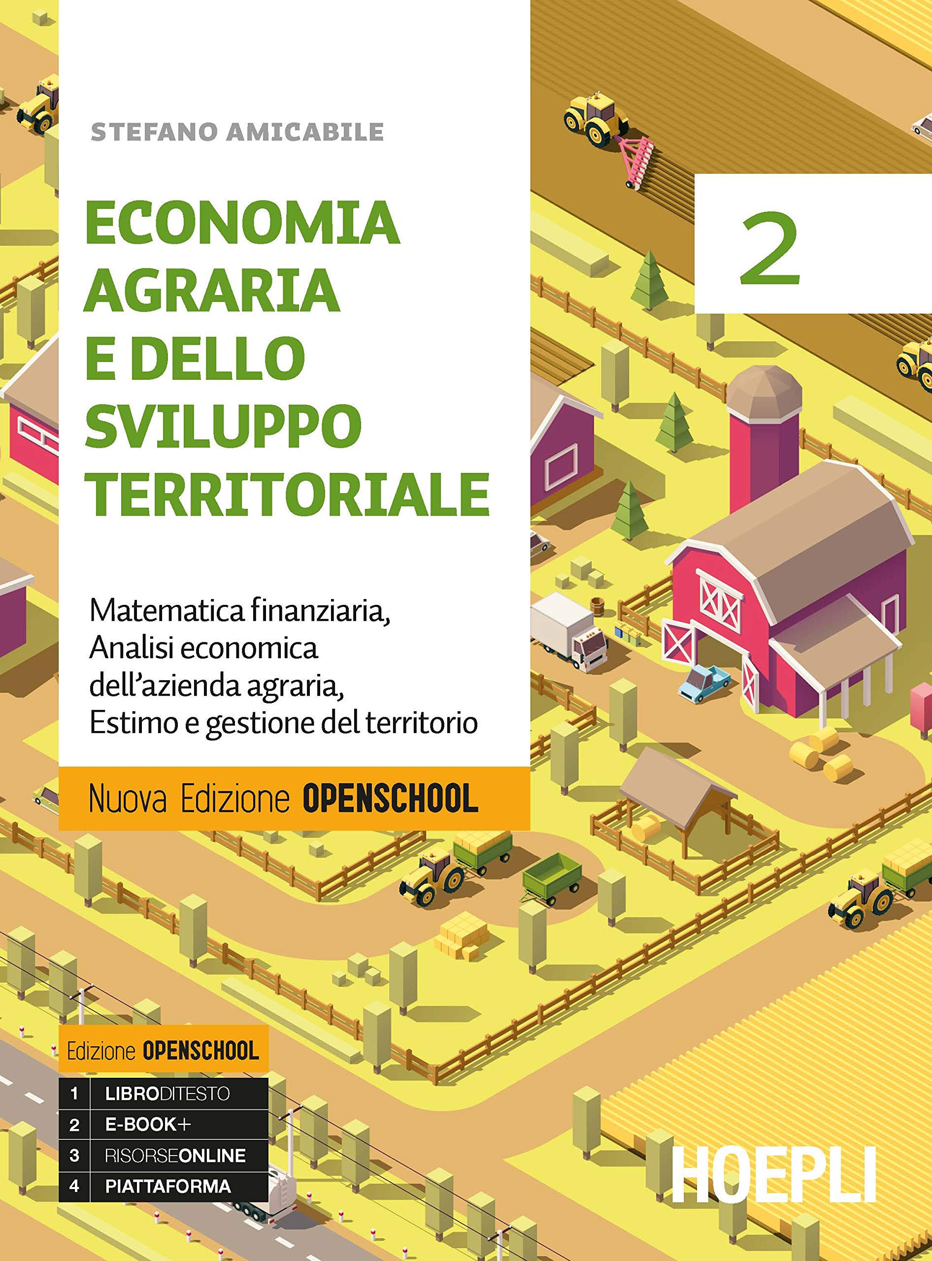 Economia agraria e dello sviluppo territoriale. Ediz. Openschool. Per gli Ist. Professionali settore Servizi per l'agricoltura e lo sviluppo rurale. Con e-book. Con espansione online (Vol. 2) Business, Finance & Career