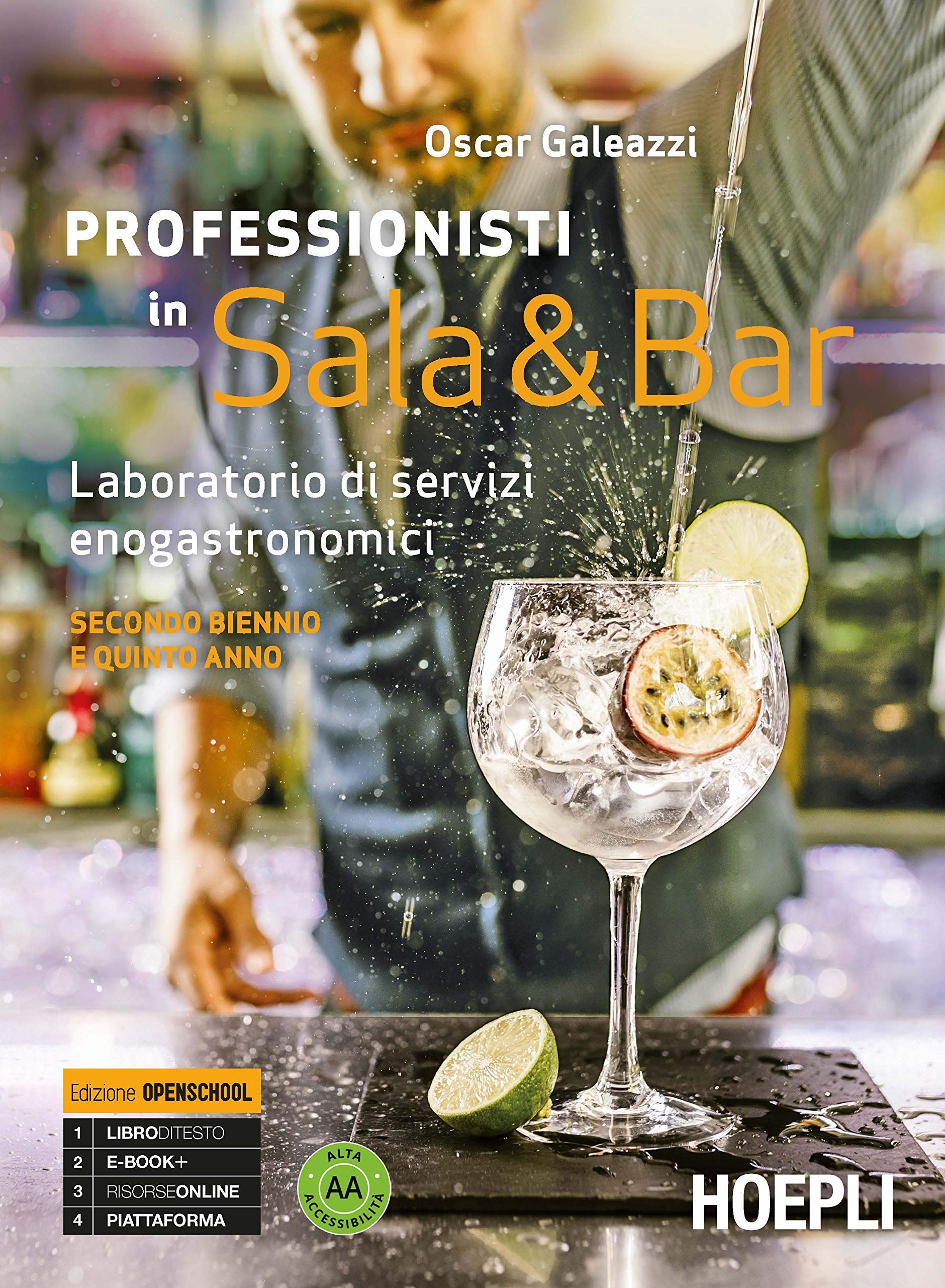 Professionisti in sala & bar. Laboratorio di servizi enogastronomici. Per gli Ist. professionali alberghieri. Con e-book. Con espansione online (Vol. 2) Business, Finance & Career