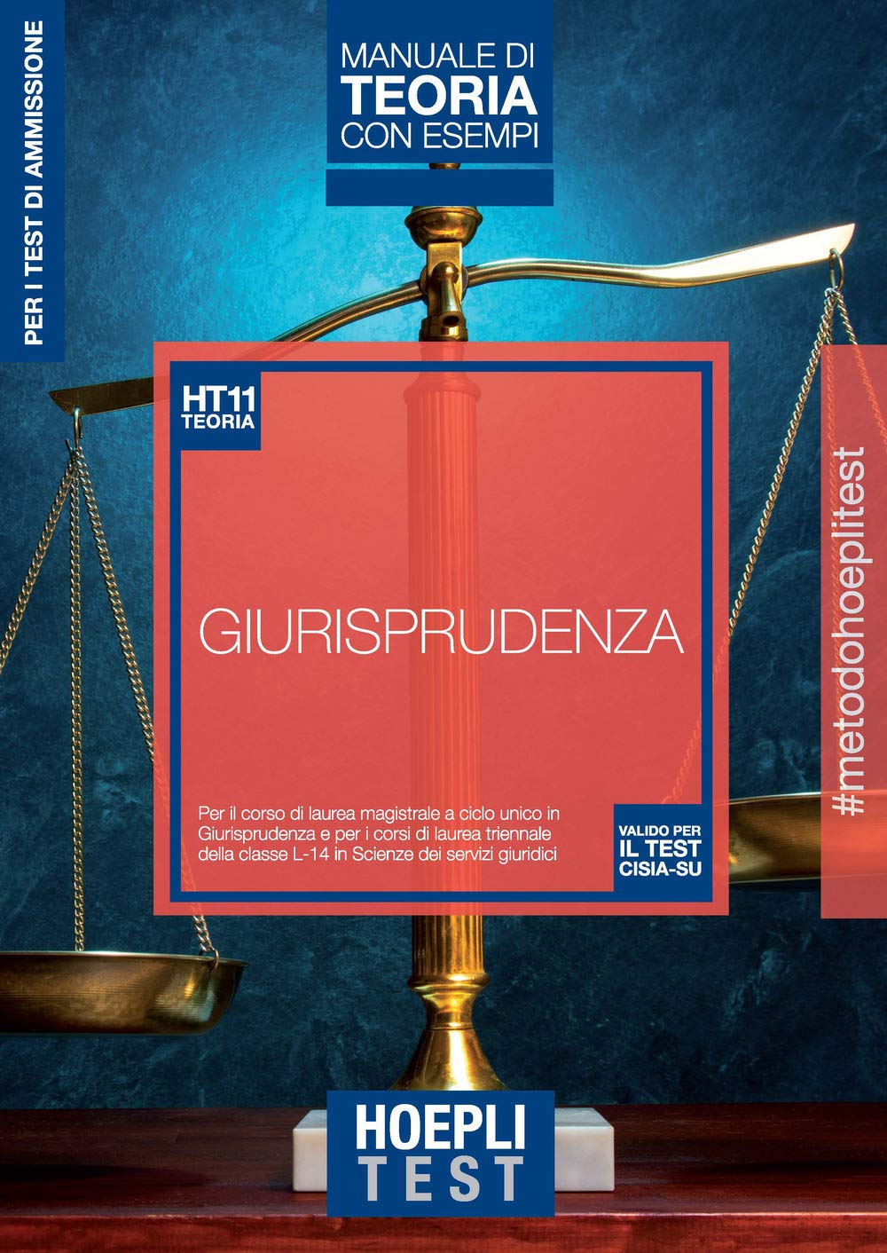 Hoepli Test. Giurisprudenza. Manuale di teoria con esempi. Per i test di ammissione all'università book